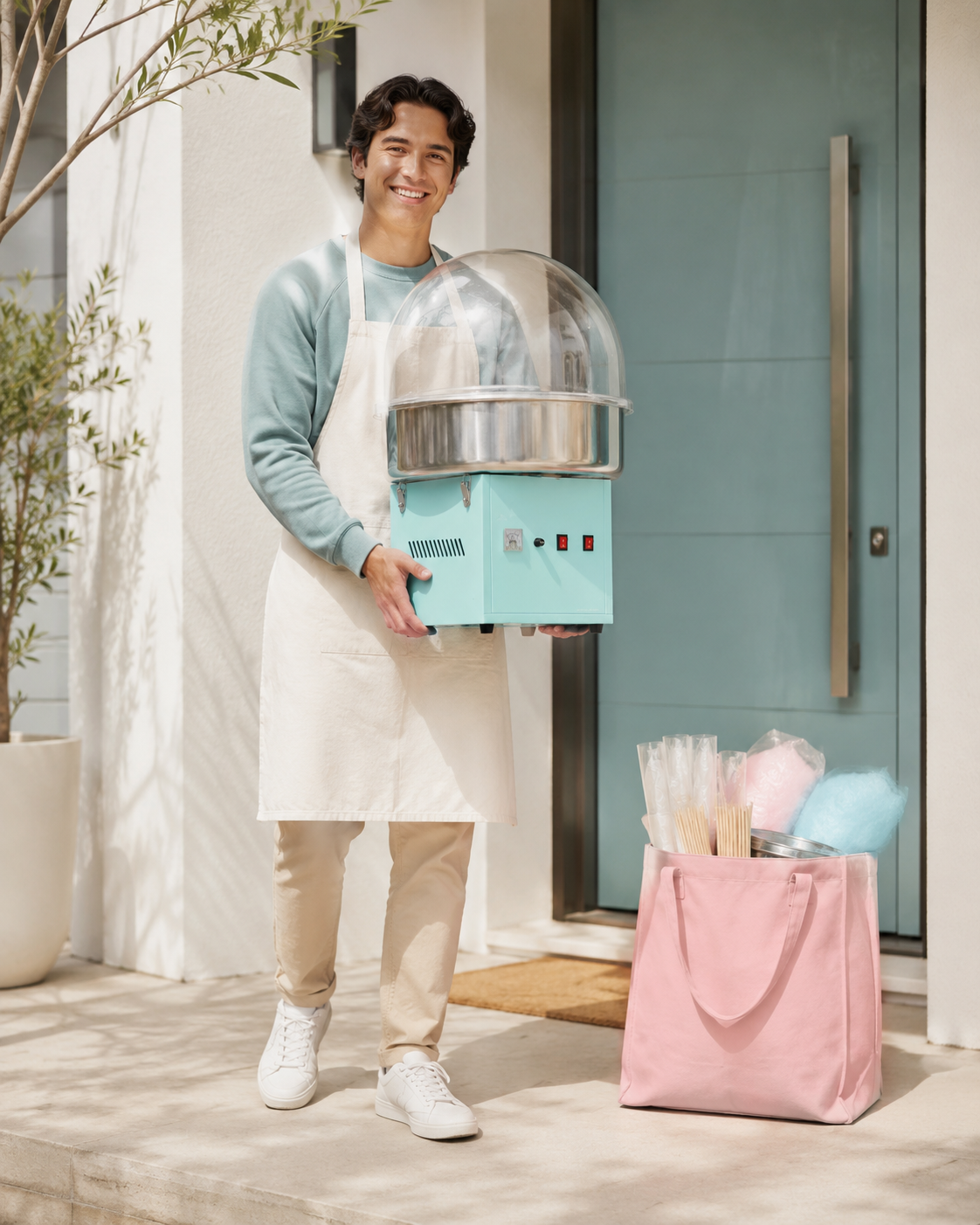 Lieferung Zuckerwattemaschine